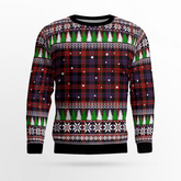 Clan Broun Tartan Christmas Ugly Sweater GH36 Broun Tartan Tartan Ugly Sweater